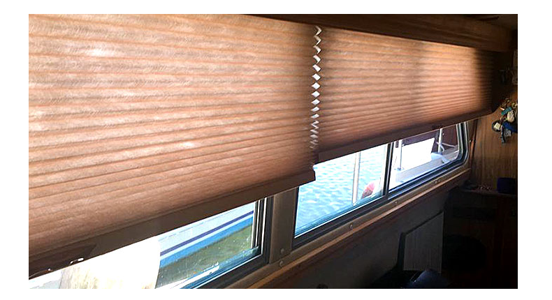 25MM Pleated blinds