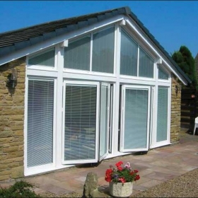 UPVC Windows with Integral Blinds