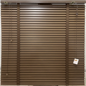 Buy Brown Paulownia Wood Shades From Factory Direct